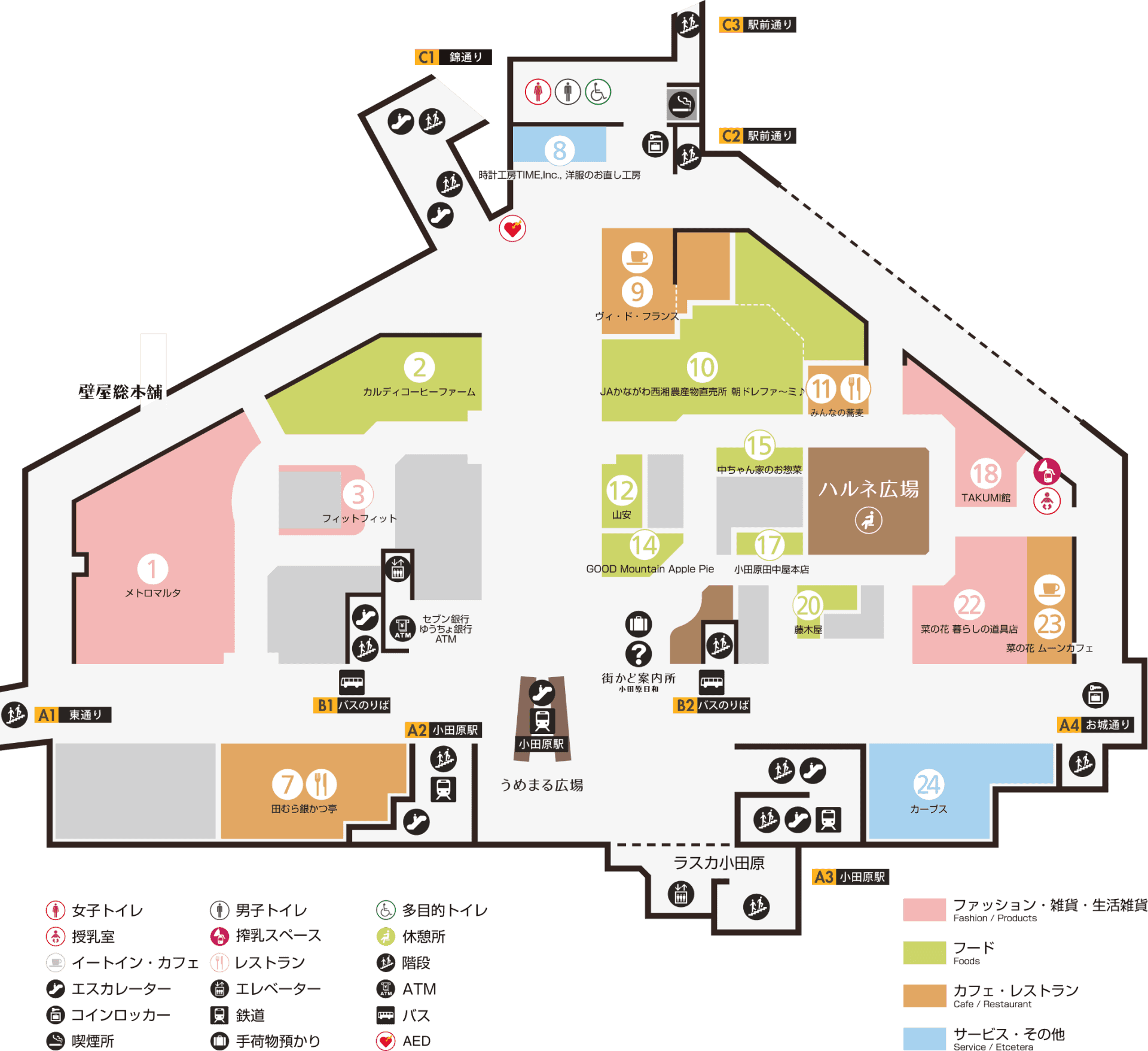 フロアーマップ