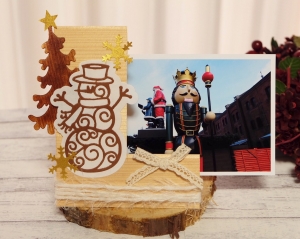 【檜のハガキで手紙を送ろう!Xmasカードを作ろう!】