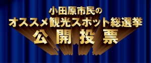 【小田原市民のオススメ観光スポット総選挙 公開投票】